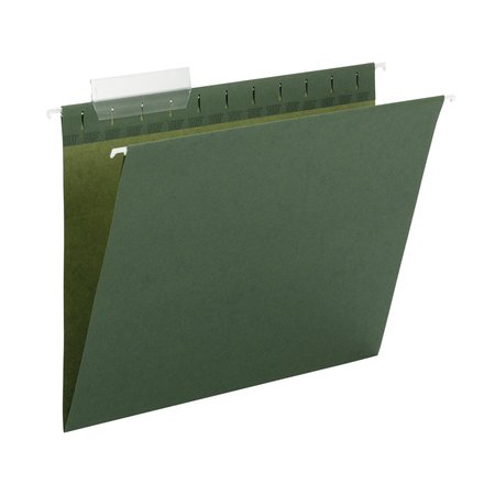 Smead Hanging File Folder, Green, PK20 64036